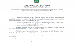 registros de produtos técnicos