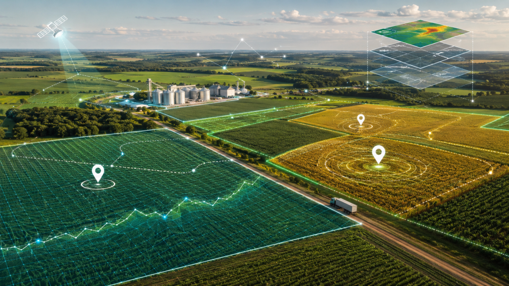 Dados geoespaciais redefinem crédito e rastreabilidade no agro