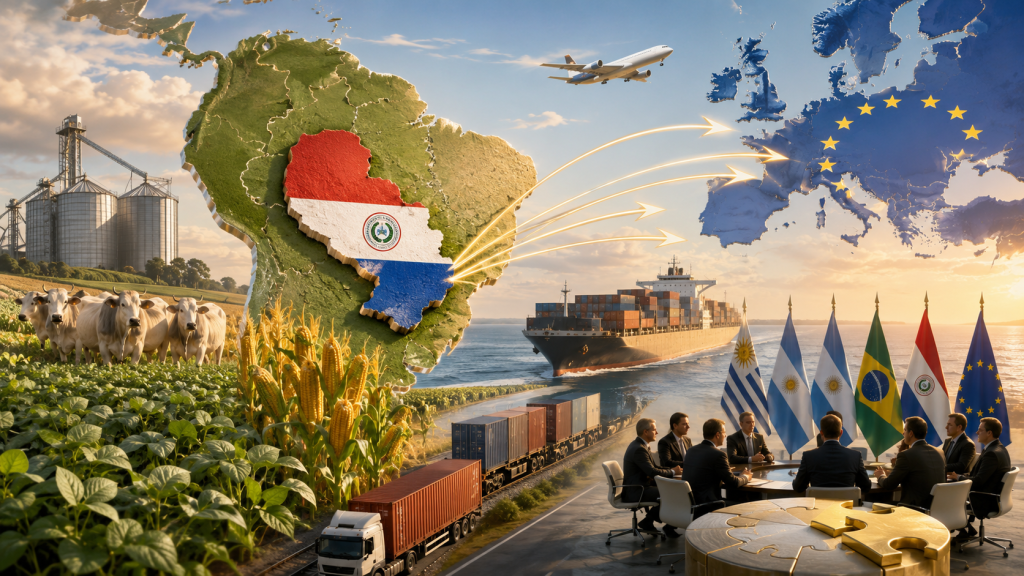 Acuerdo Mercosur-UE podría aumentar las exportaciones de Paraguay hasta un 27%, pero el país reclama una mayor participación en las cuotas