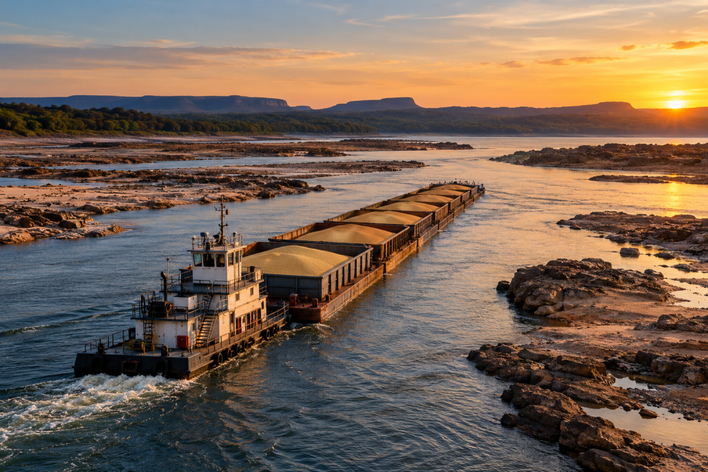 Infrastructure Bottlenecks Limit Waterway Expansion for Grain Shipping in Brazil