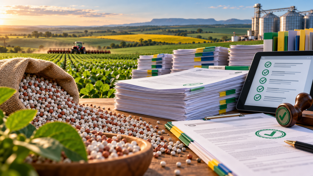 Quase 10.000 registros de fertilizantes aprovados em 2026 no Brasil